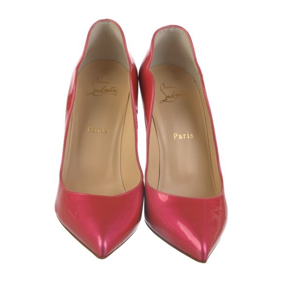 ❤️Christian Louboutin Pink Patent Leather Pumps❤️ - Picture 3 of 5